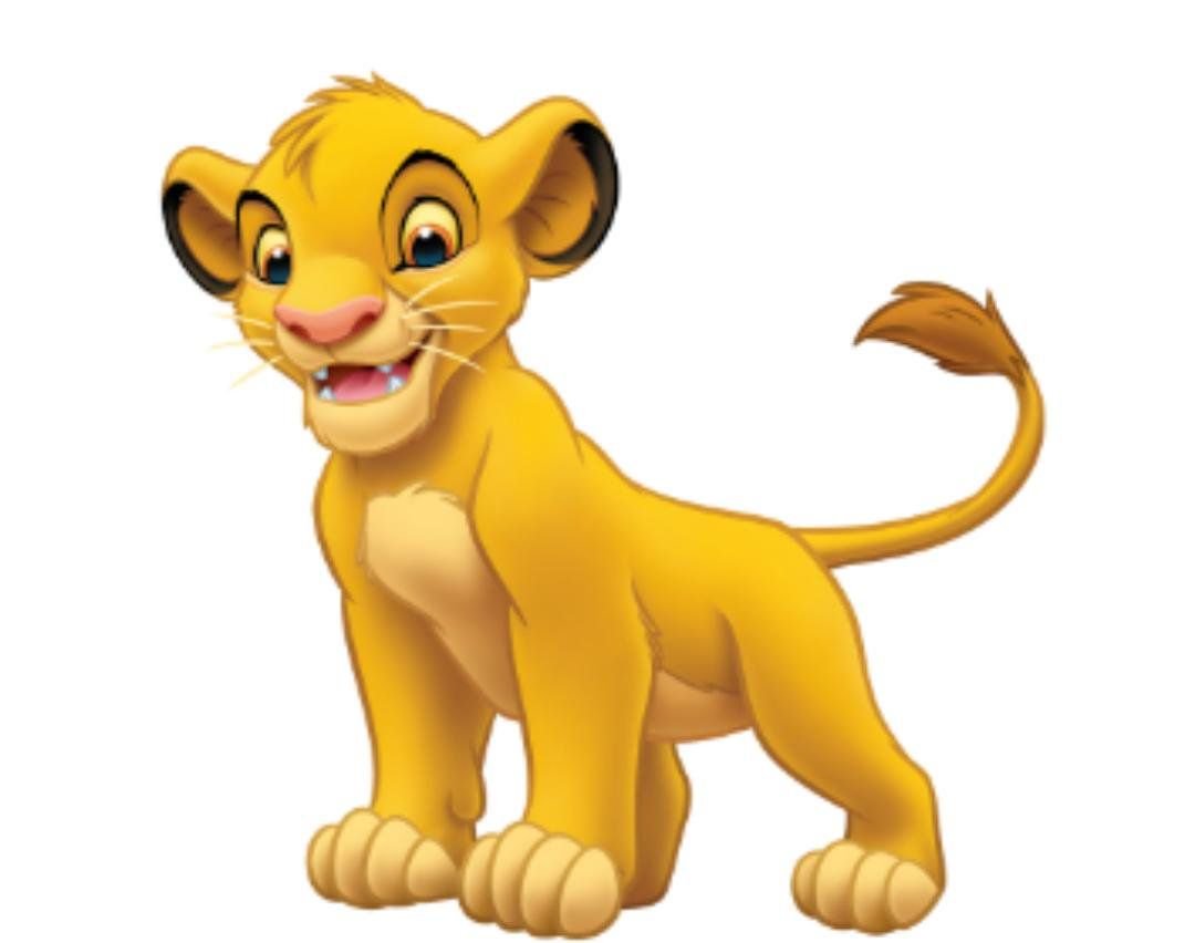 Лев детская картинка