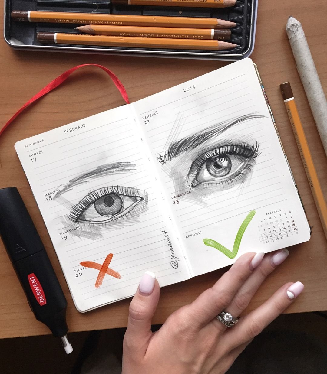 Карандаши 2в и 4в