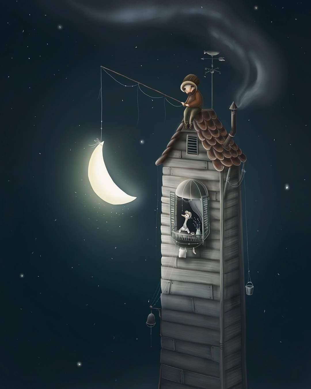 Доброй ночи креативные