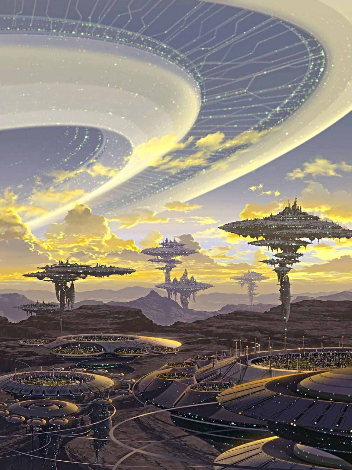 Инопланетные пейзажи