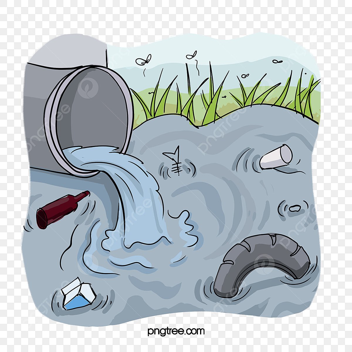 Загрязнение воды картинки для детей