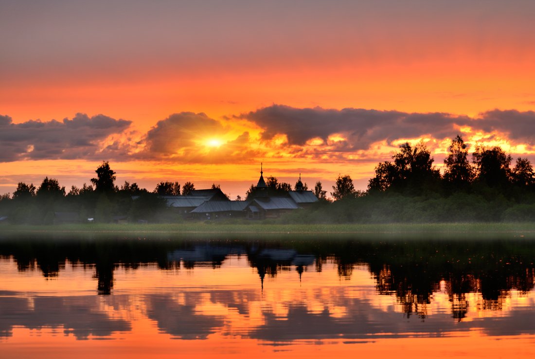 Кижи рассвет