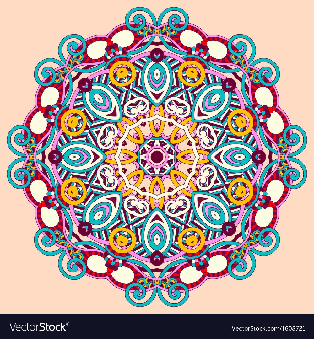 Орнамент в круге