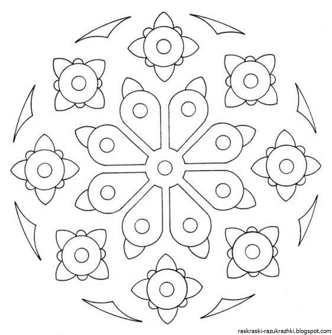 Орнамент в круге