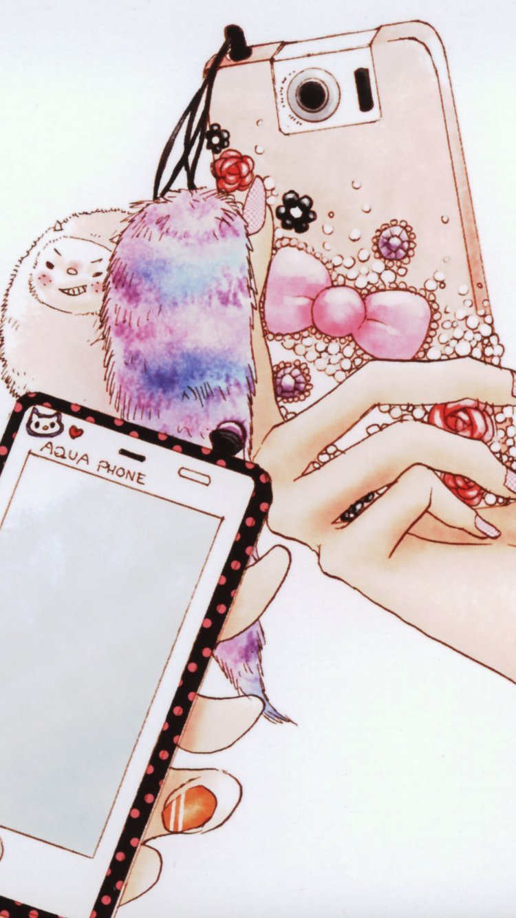 Розовая заставка