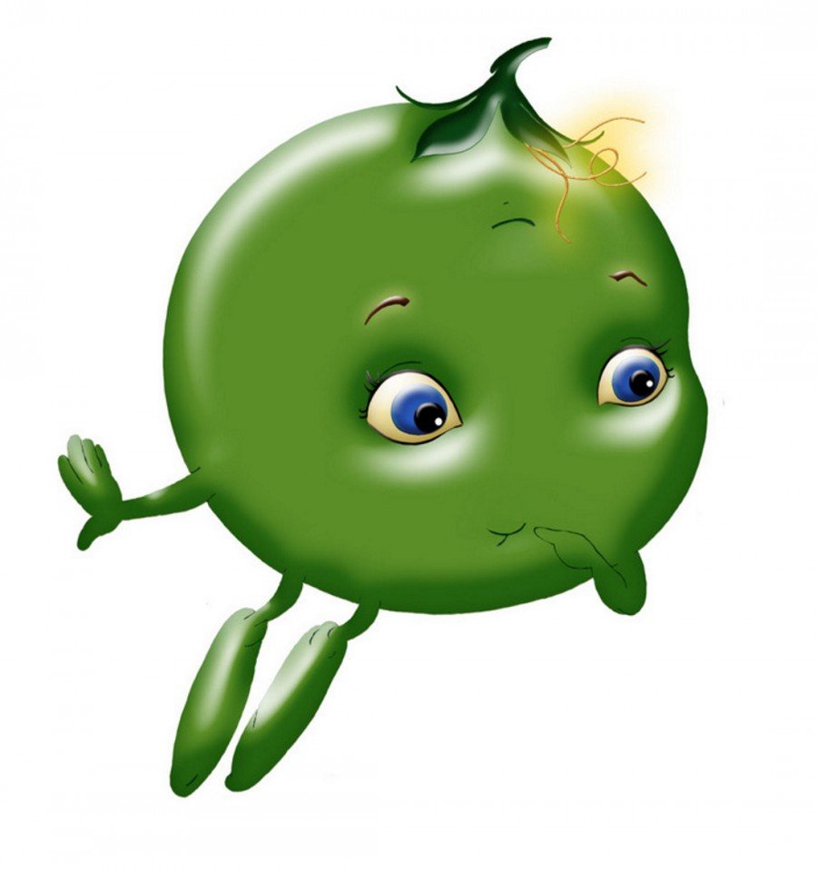 Горошинка рисунок