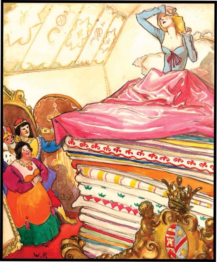 Принцесса на горошине Ханс Кристиан Андерсен