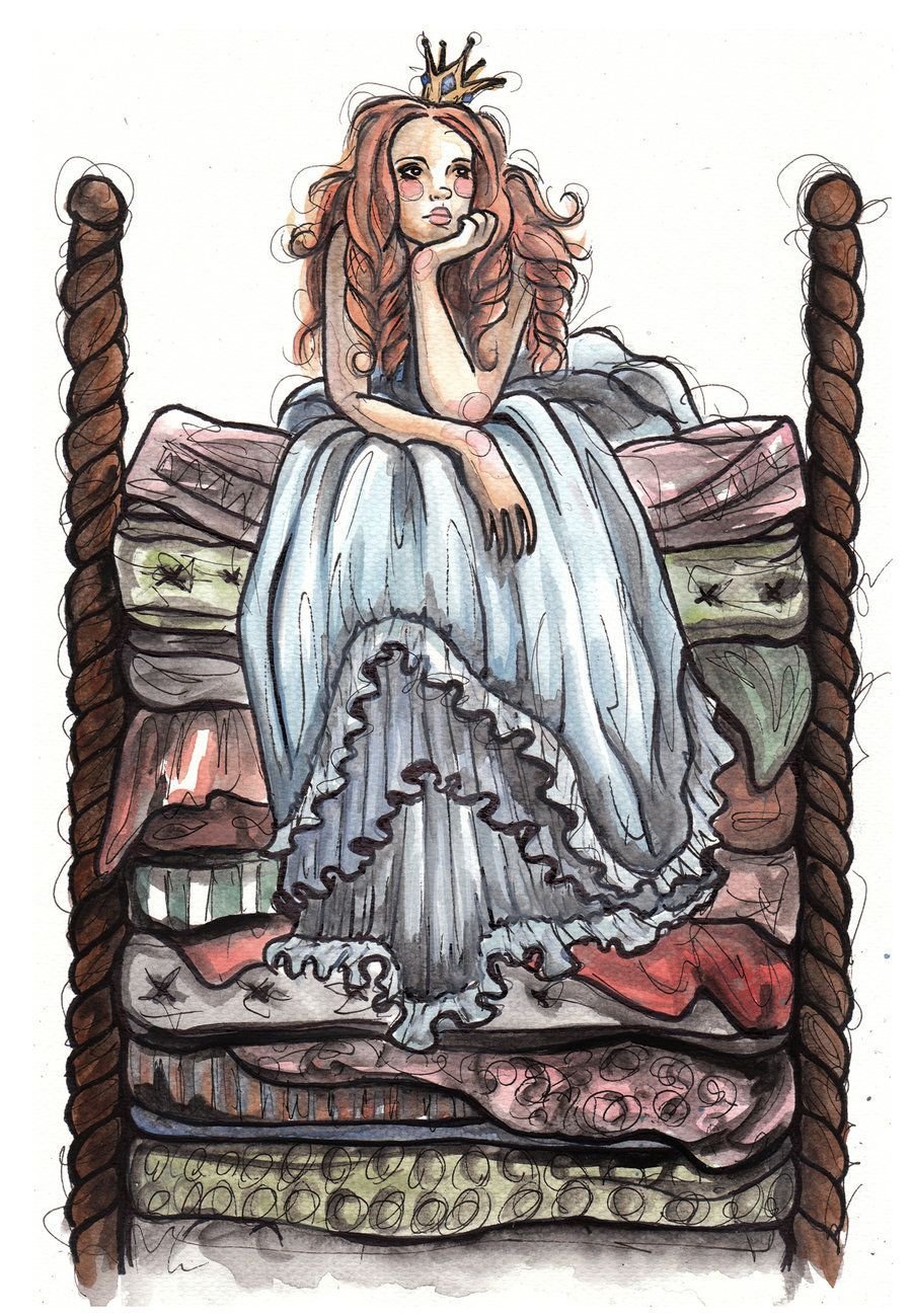 Королева из сказки принцесса на горошине