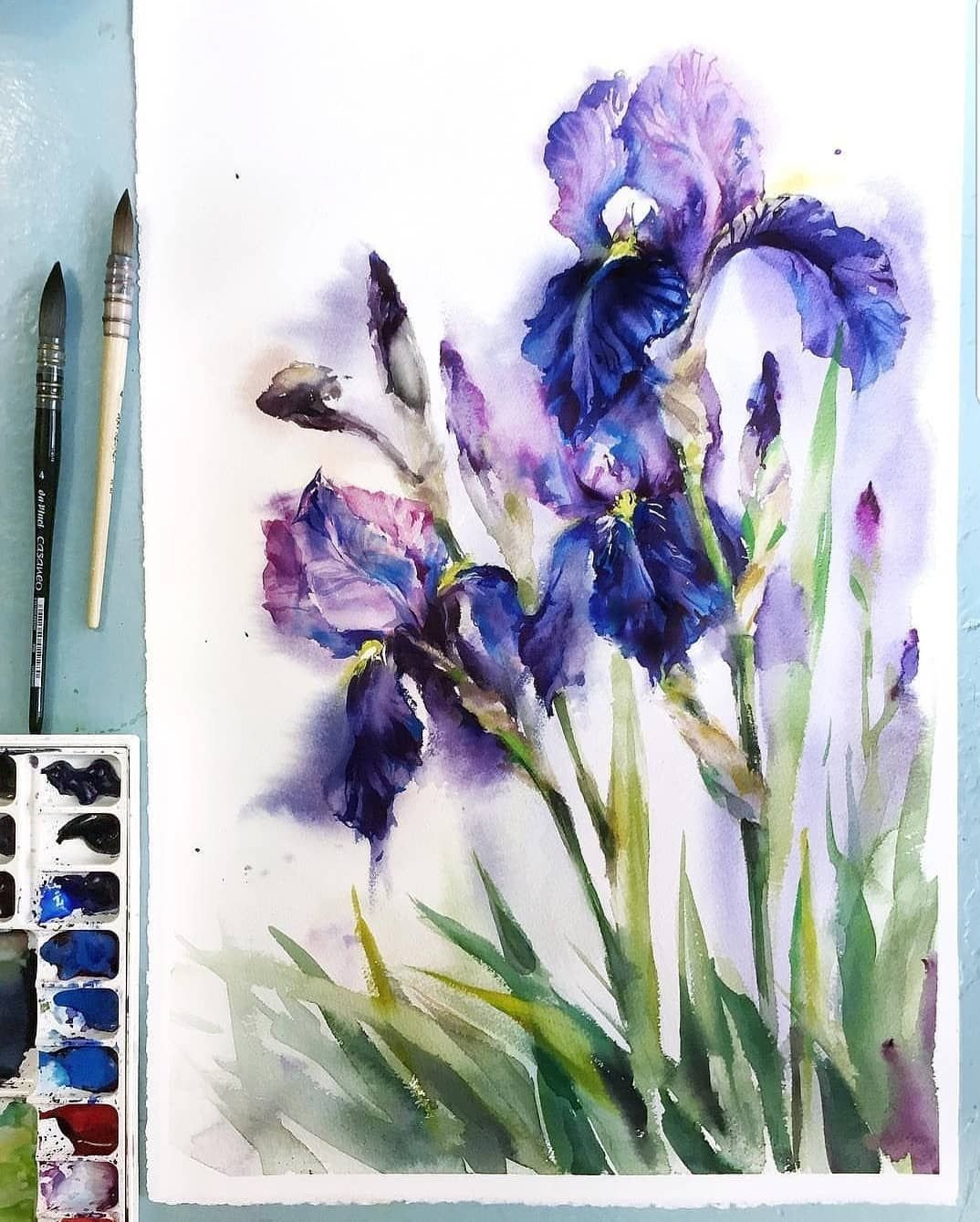 Кофе и цветы красивая композиция