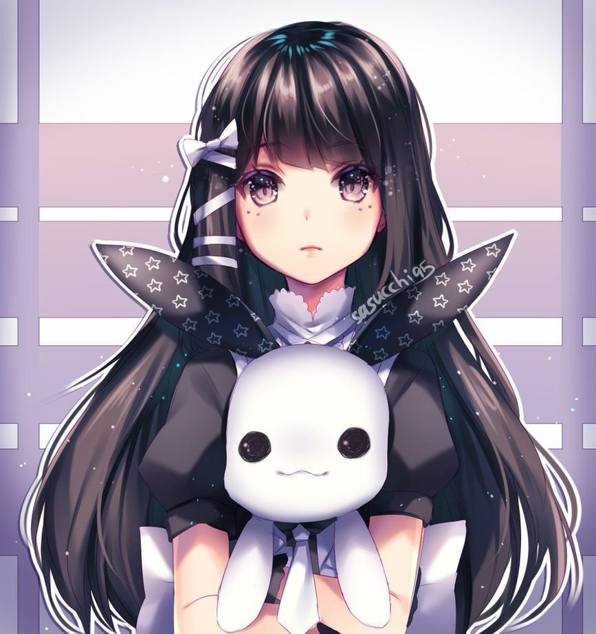 Милые аниме девочки