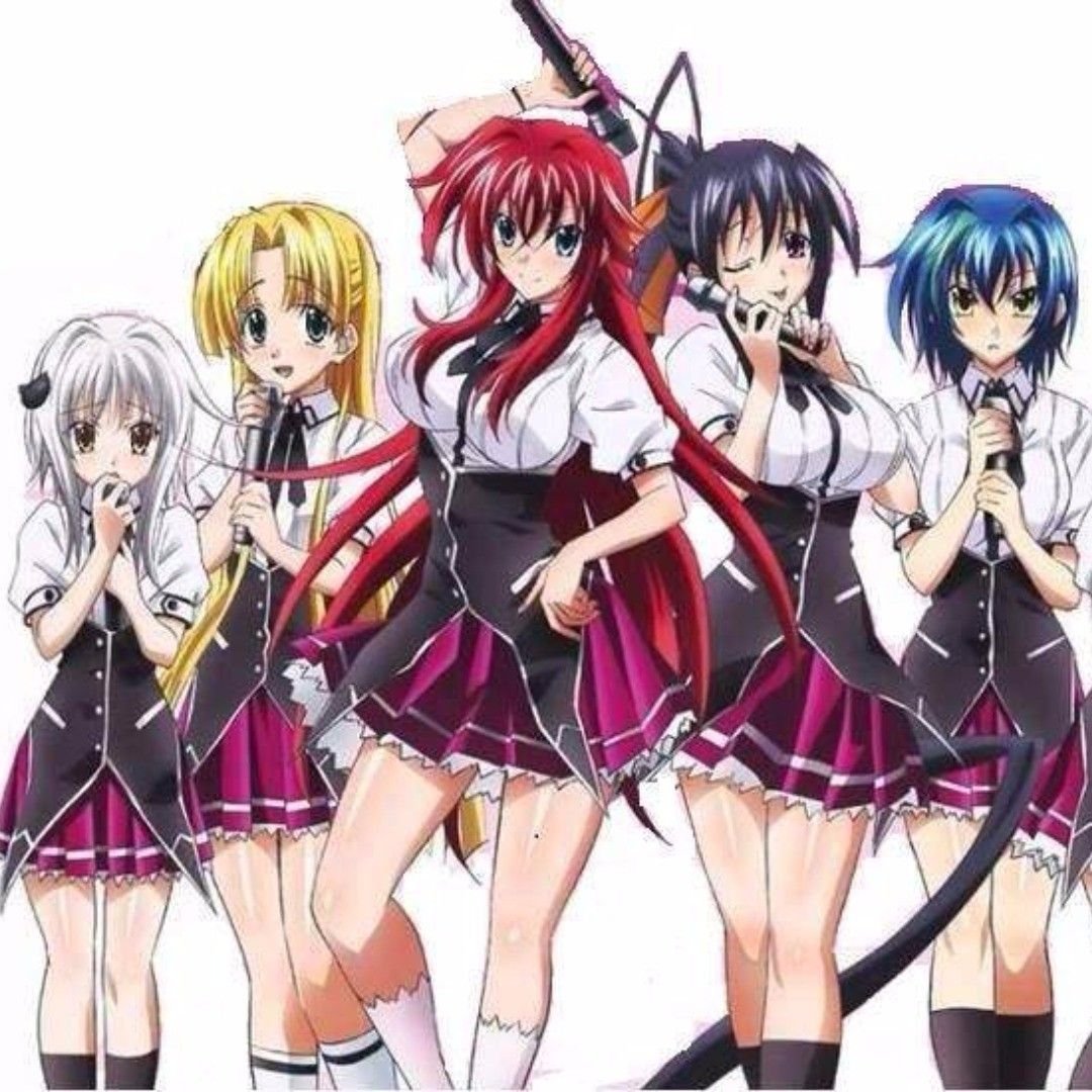 Аниме DXD гарем