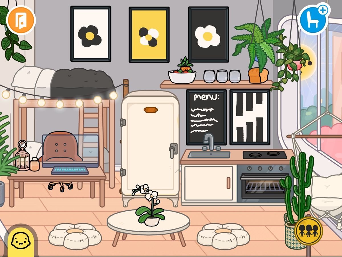 Toca boca Life комната