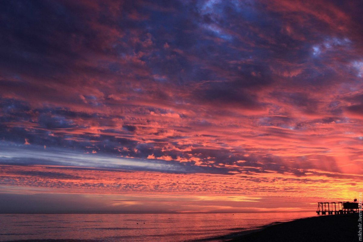 Закатное небо