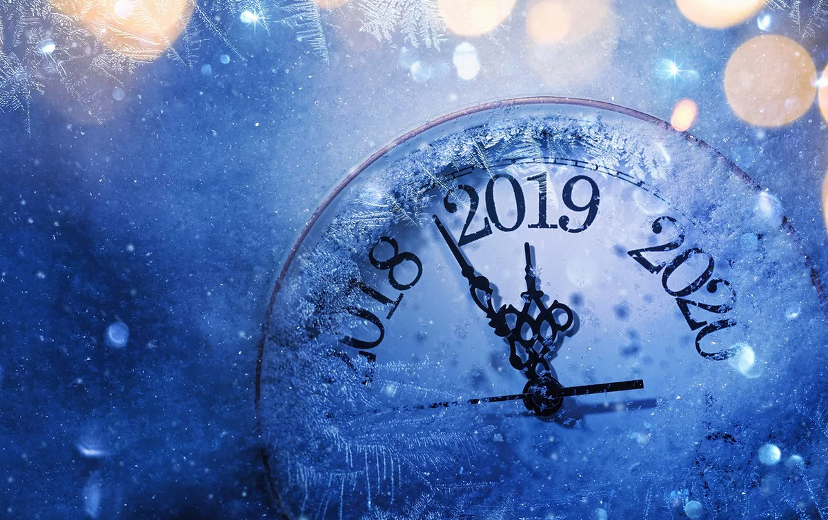 Новогодний циферблат