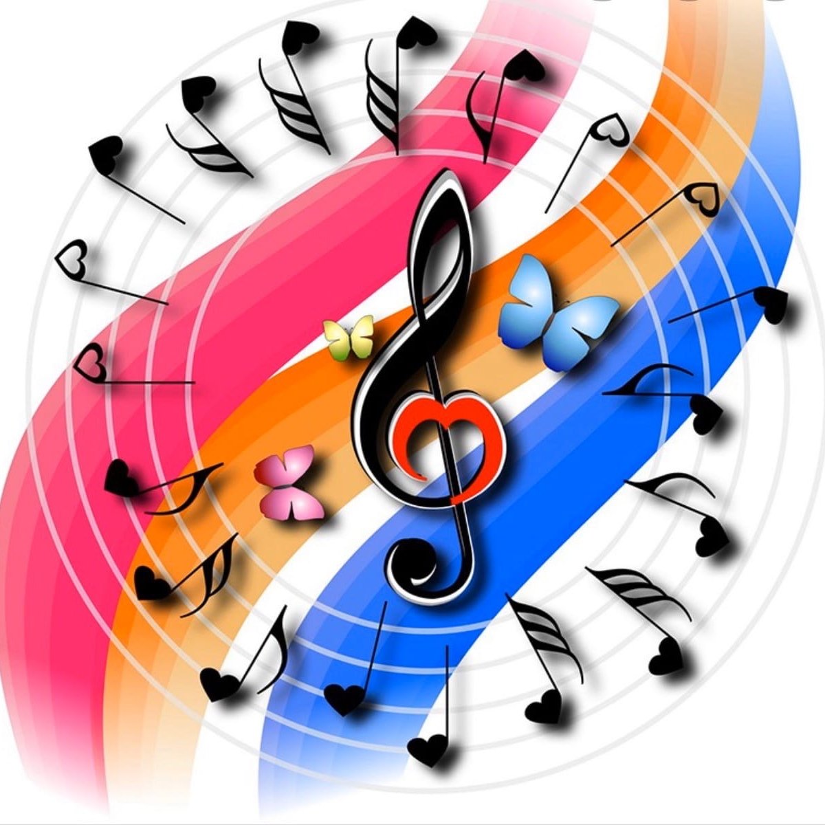 Фон музыкальный для инстаграма