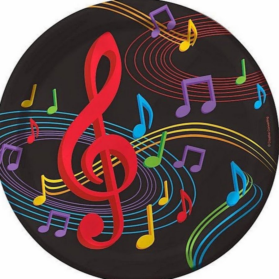 Музыкальный фон для фотошопа