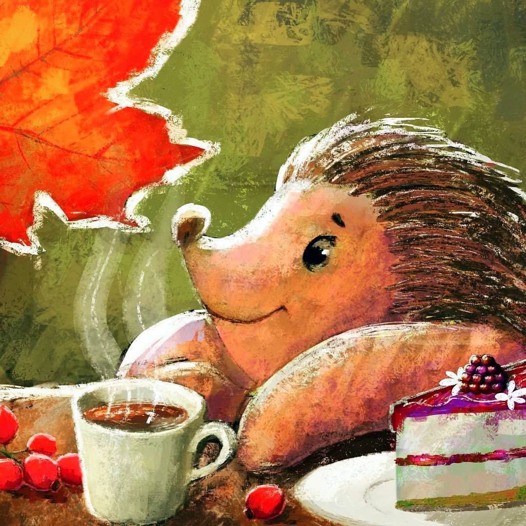 Утренние иллюстрации