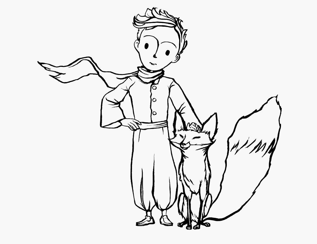 Маленький принц и Лис