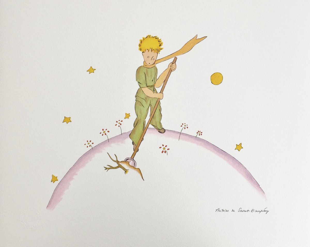 Маленький принц и Лис иллюстрации