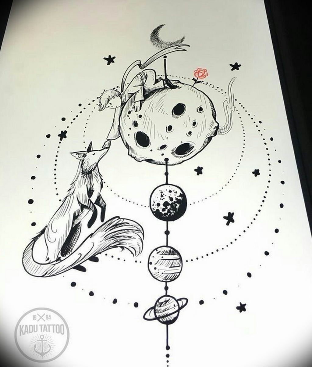 Маленький принц иллюстрации