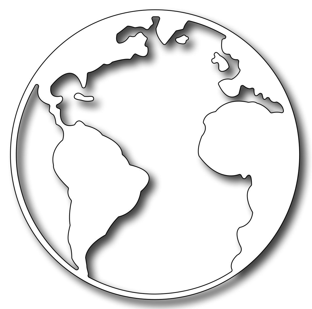 Макет земли