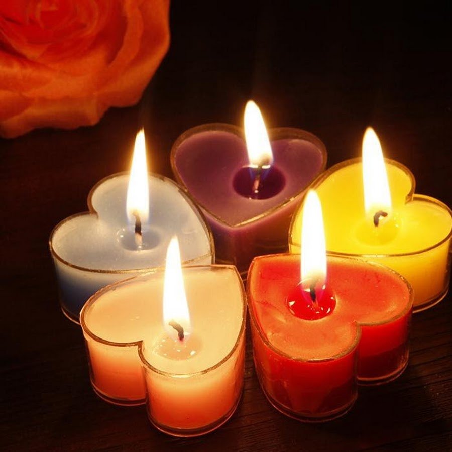 Романтические свечи