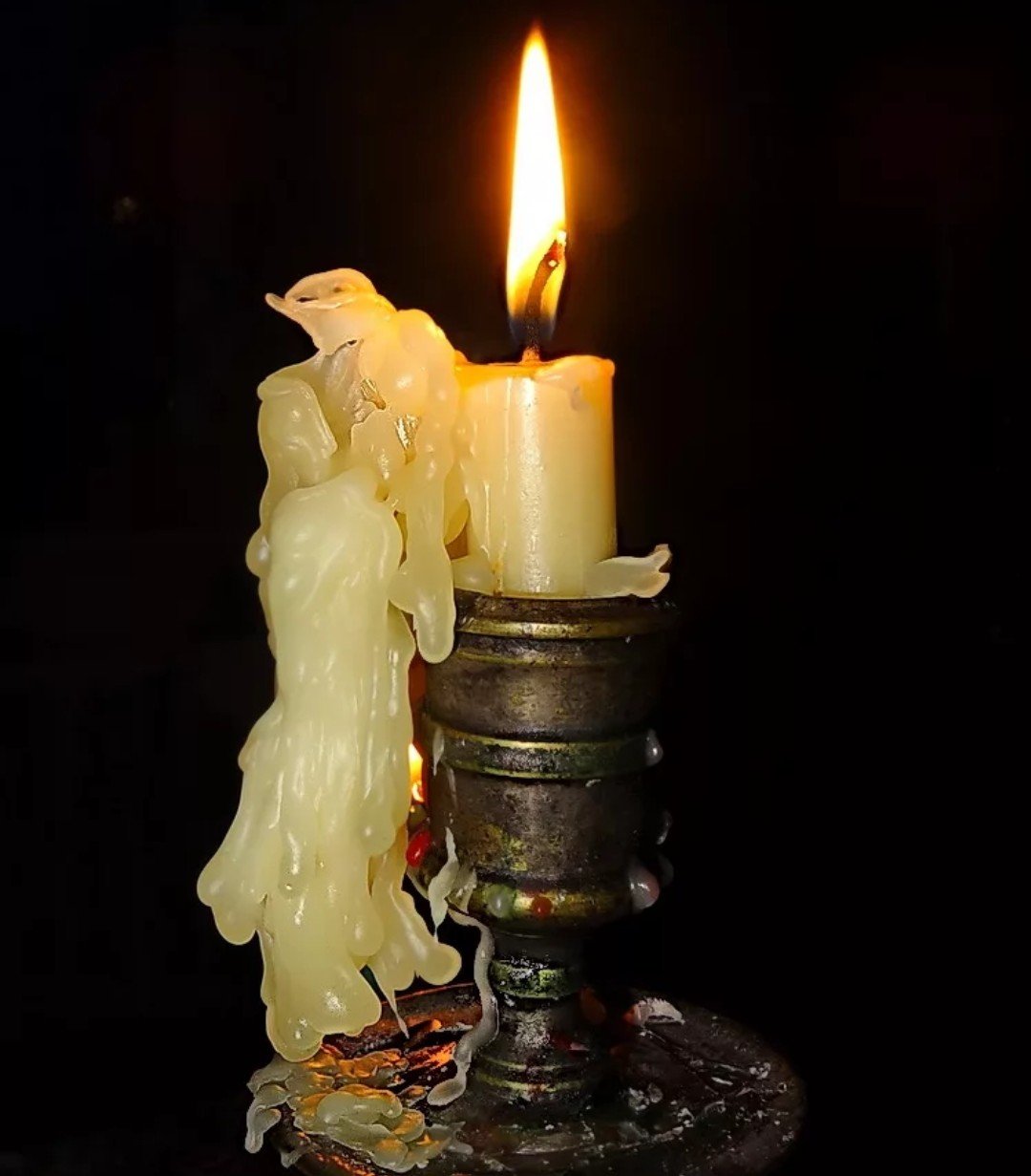 Огарок свечи