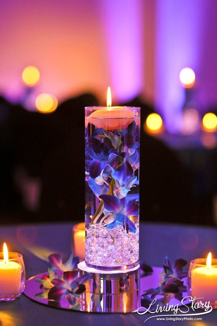 Сиреневые свечи