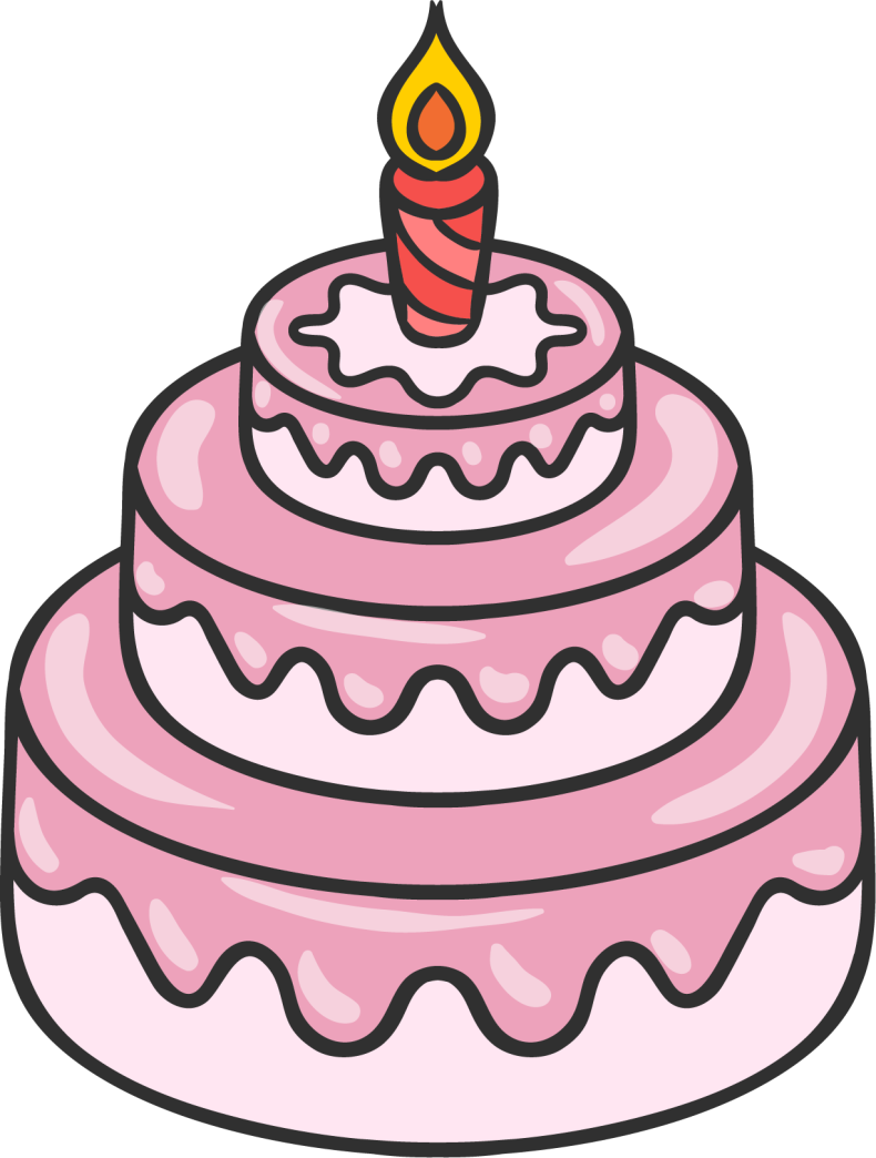 Торт рисунок