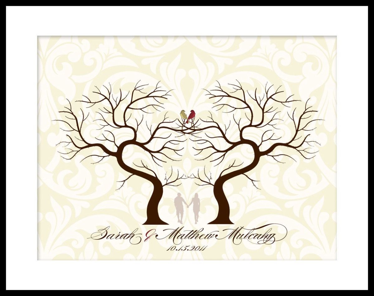 Дерево пожеланий на свадьбу