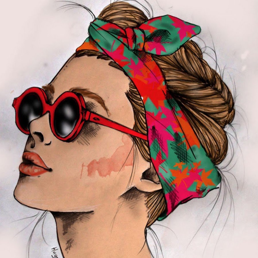 Девушка иллюстрация