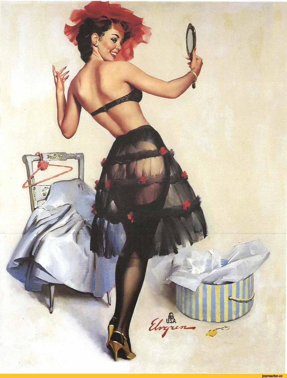 Художник Джил Элвгрен