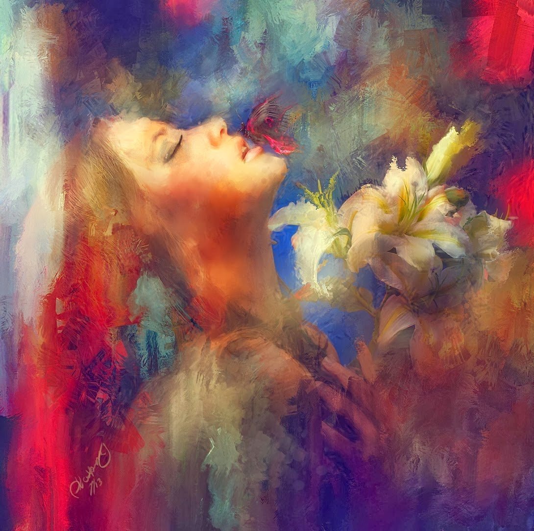 Сияющие счастливые глаза