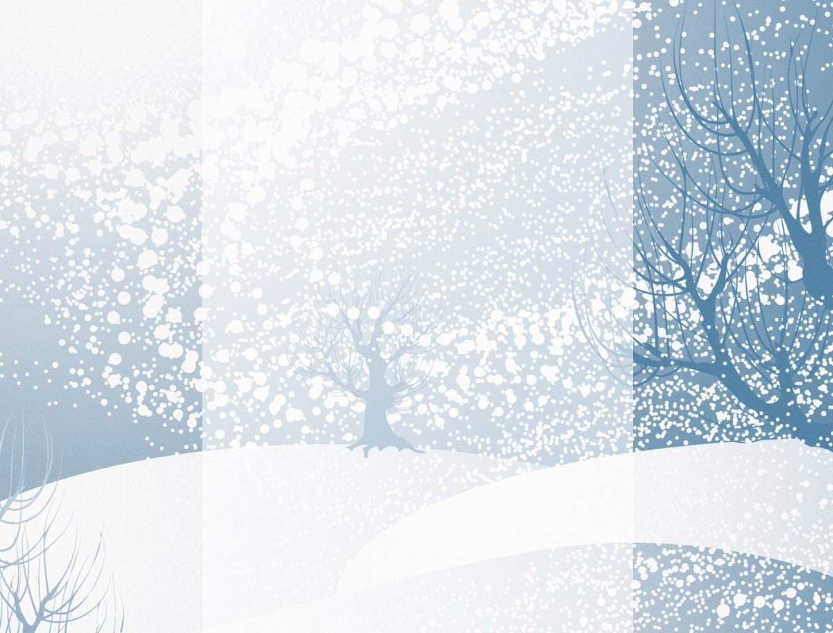 Фон в зимнем стиле