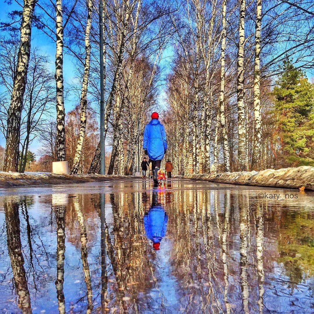 Парк ранней весной