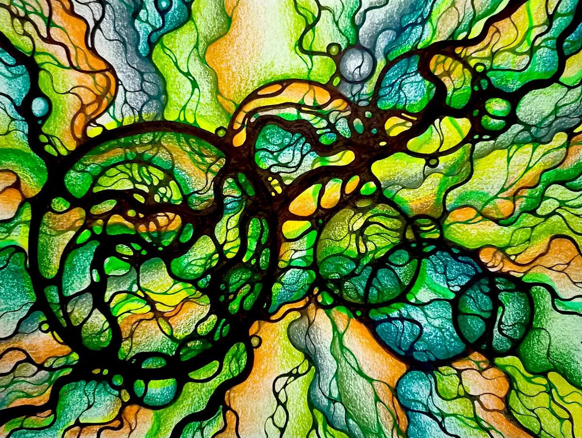 Оксана Авдеева Нейрографика