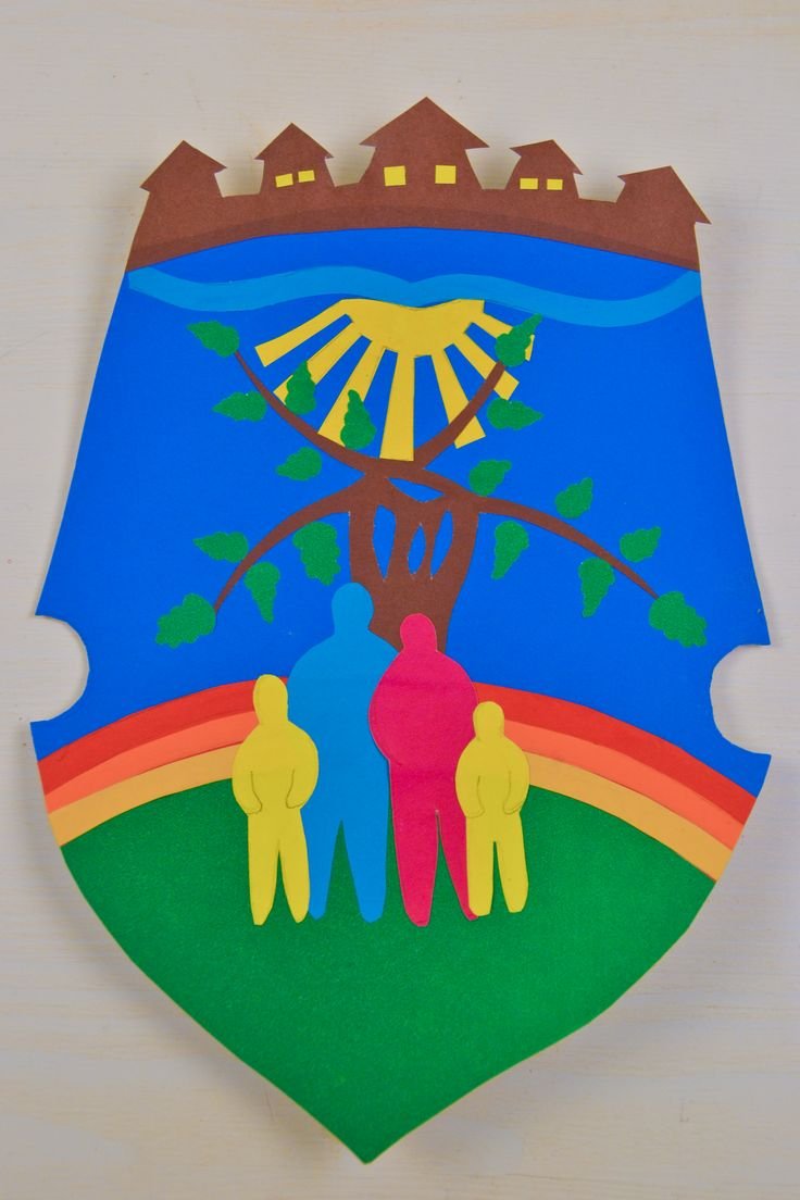 Герб семьи в садик