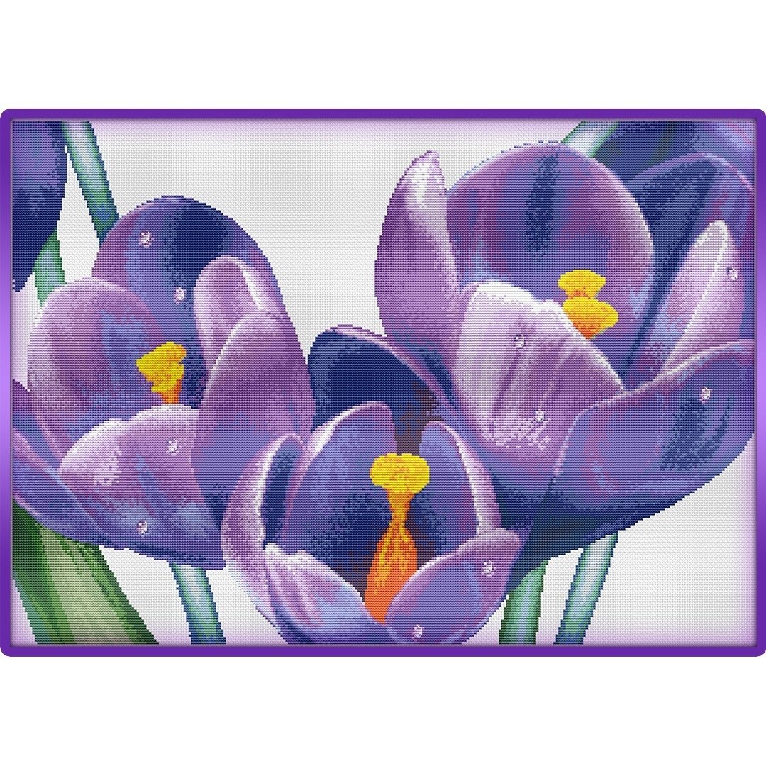 «Крокусы под снегом»