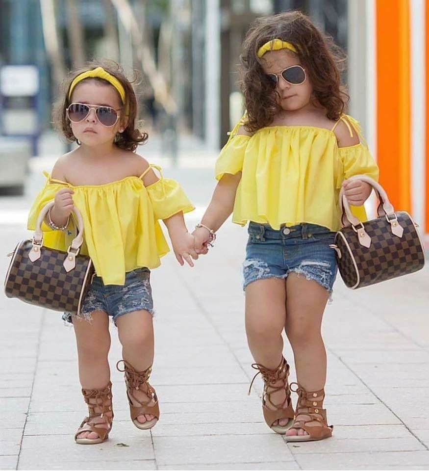 Мода для маленьких девочек модниц