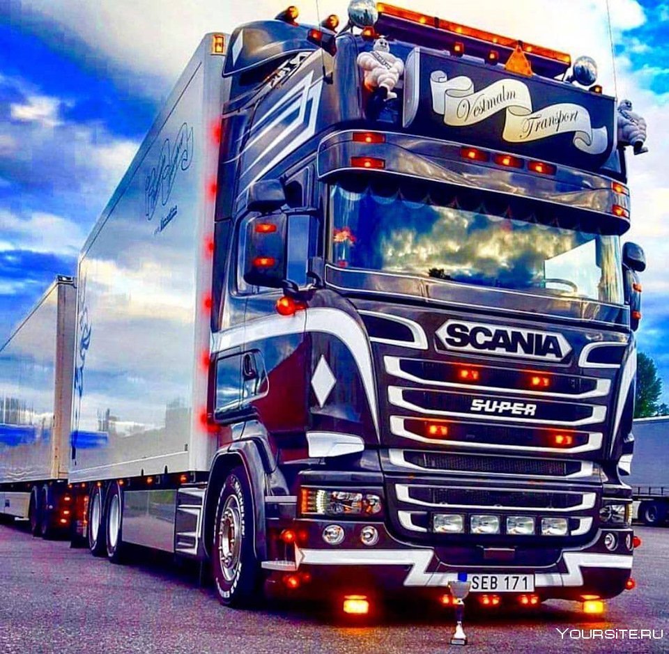 Фуры Скания тюнинговые
