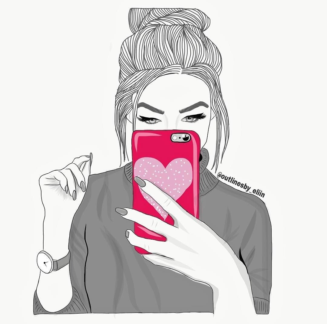 Рисунки из тик тока для срисовки