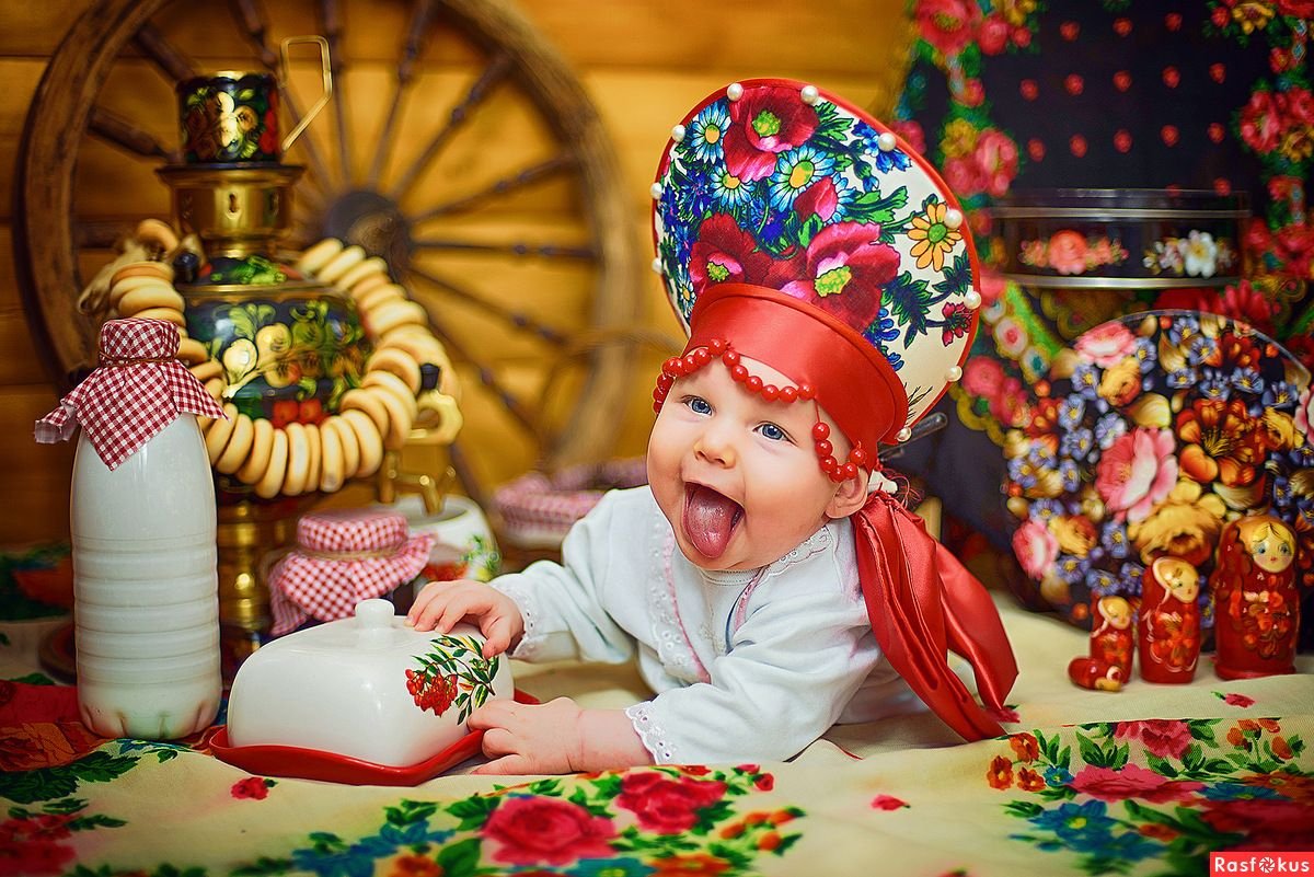 Праздник в русском народном стиле