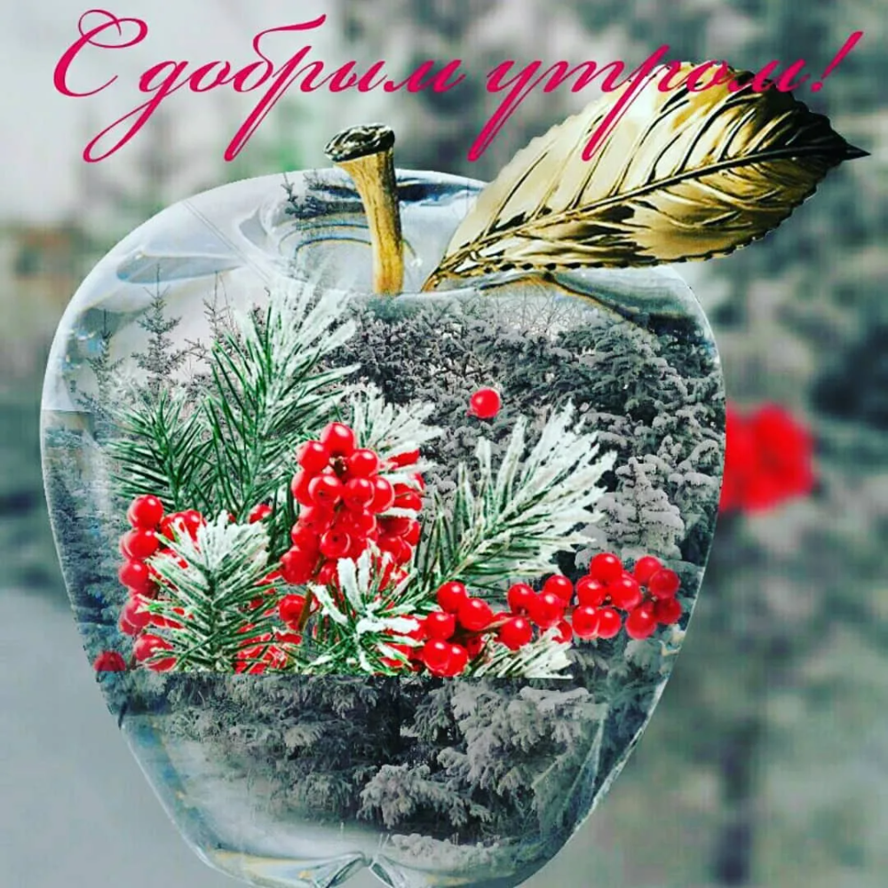 Доброе утро зима