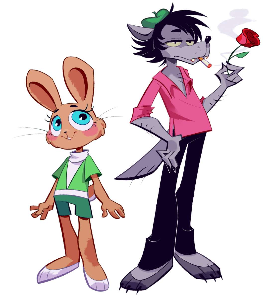 Волк и заяц ну погоди хуманизация