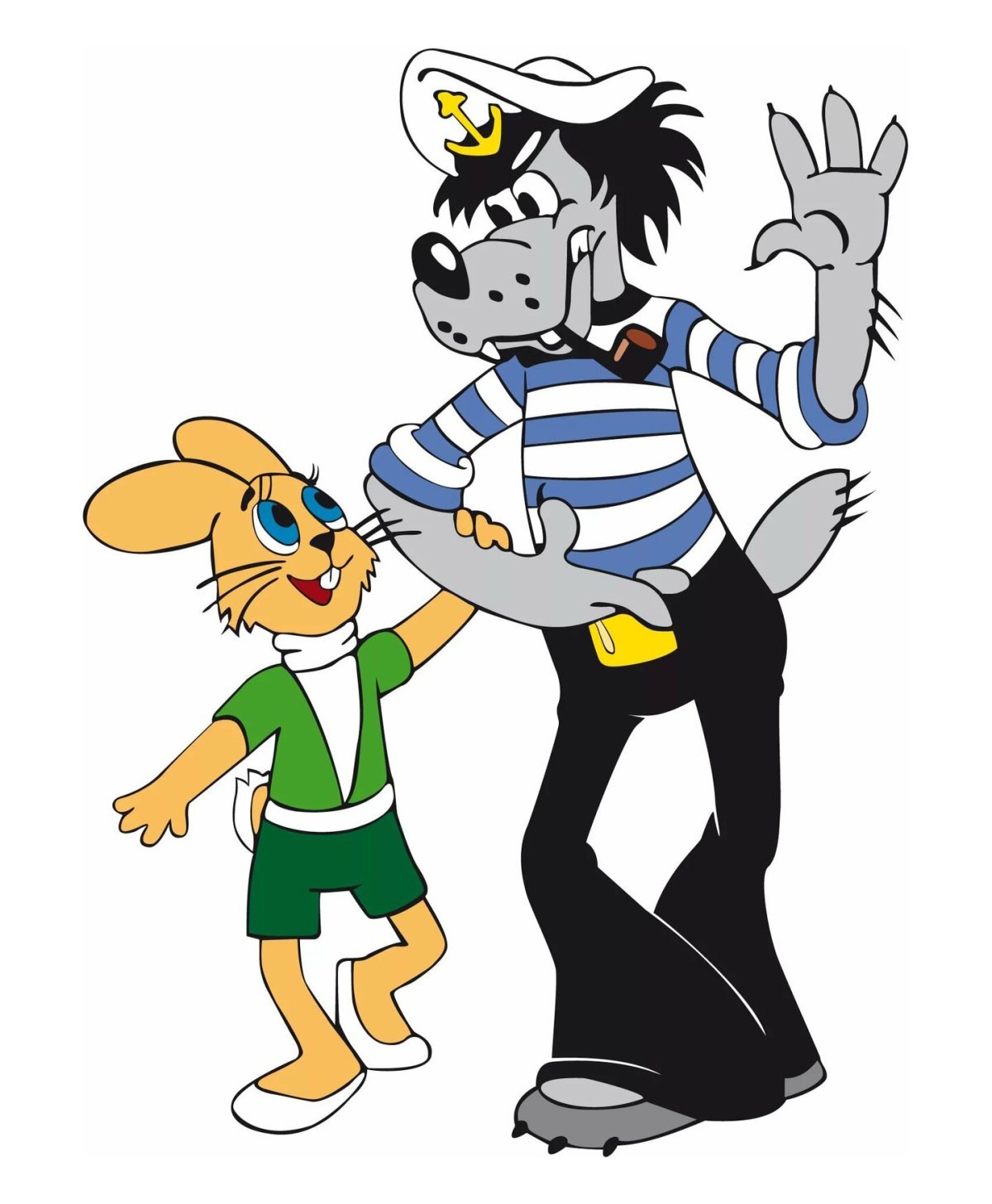 Волк и заяц из ну погоди