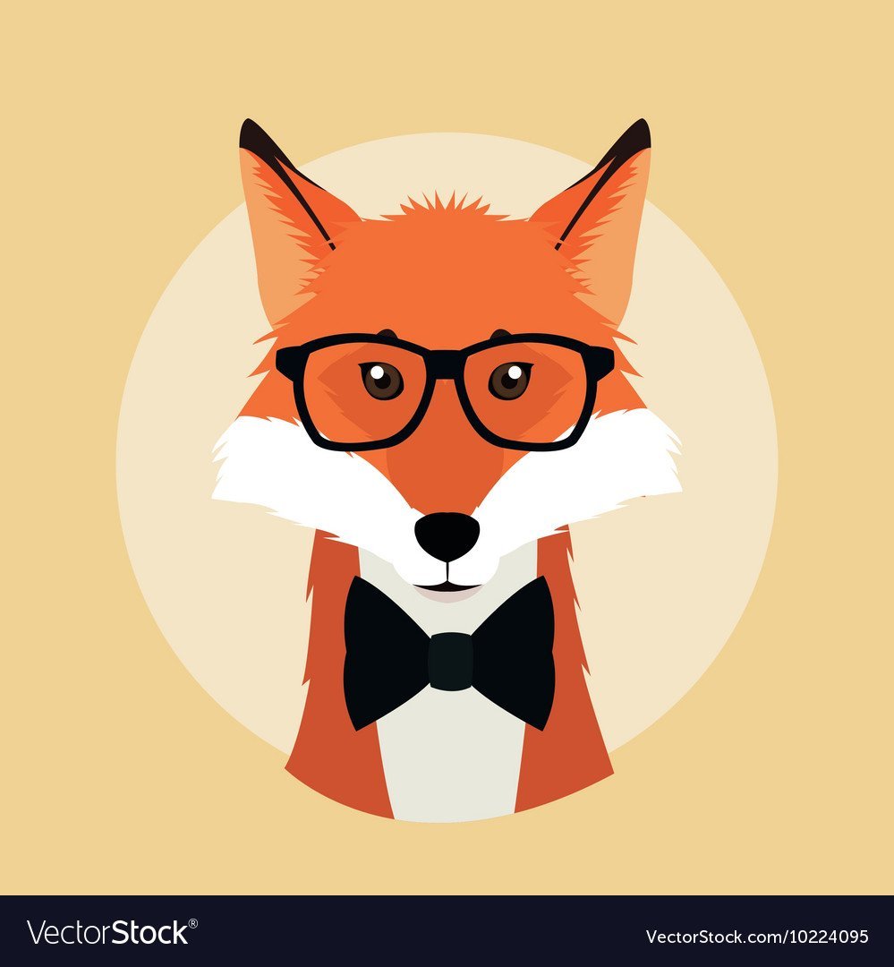 Лисенок в очках