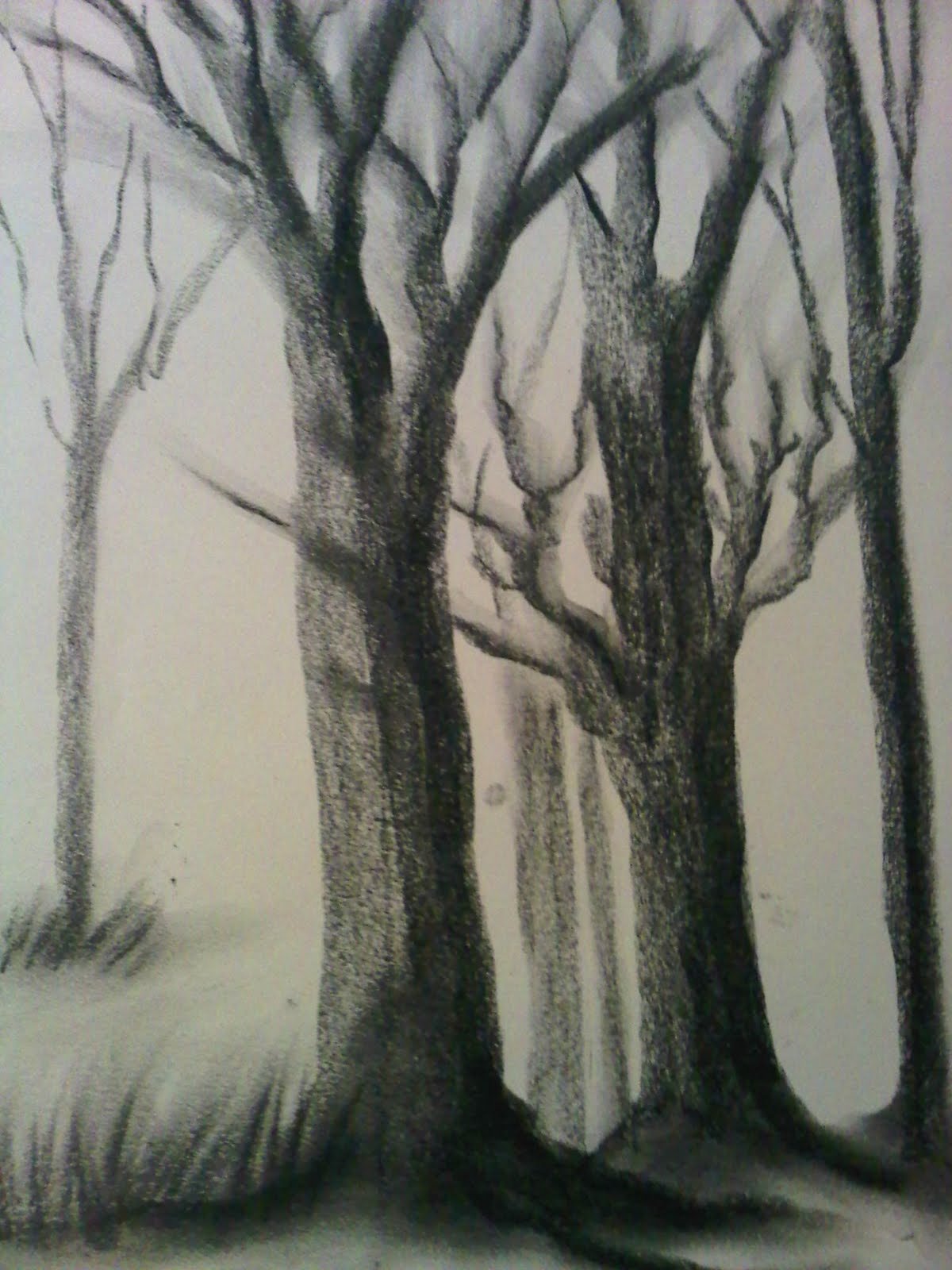 Картины углем для начинающих фото