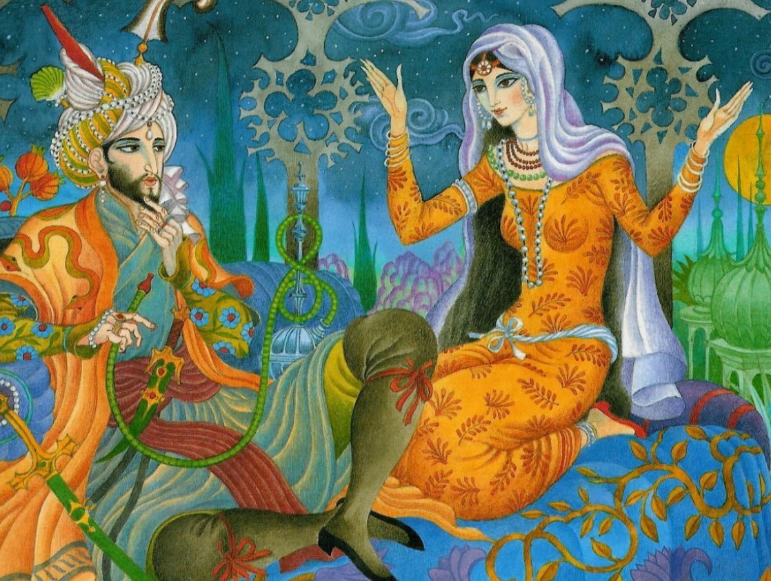 Сказки Шахерезады 1000 и одна ночь