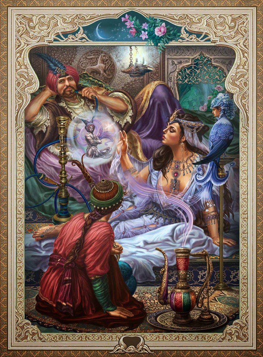 1001 Ночь Шахерезада и Шахрияр