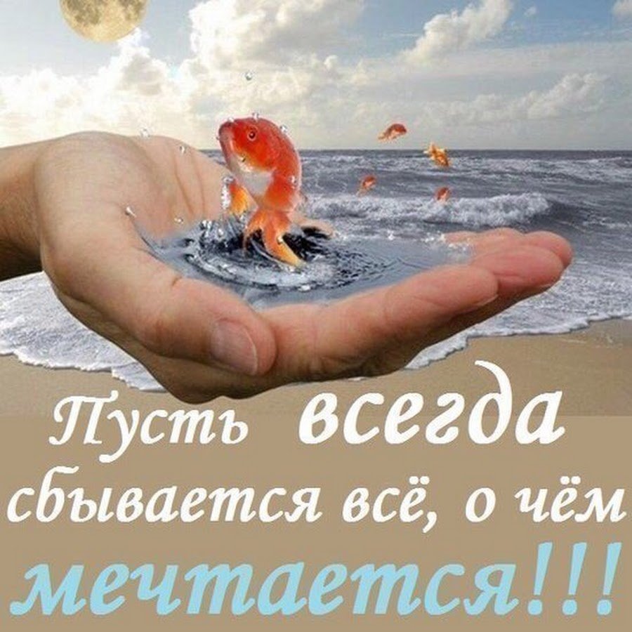 Открытки с днём рождения с рыбками